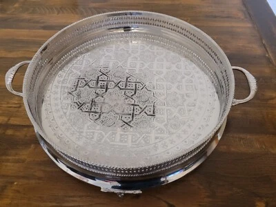 Marokkanisches Teetablett/ Serviertablett / Dekotablett - Bild 1 von 4