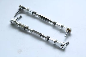 New Aluminum CNC Alloy Steering Turnbuckles Fits HPI Baja 5B SS King Motor - Picture 1 of 3