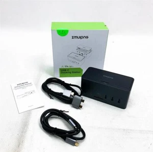 USB C Dockingstation, 18 in 1 Quadruple Display Dockingstation mit SSD - Afbeelding 1 van 6