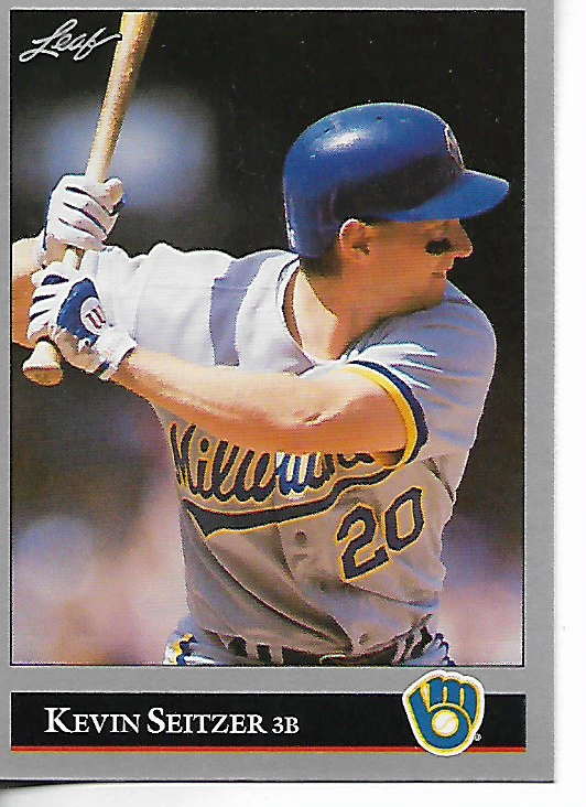 1992 Leaf Series 2 Kevin Seitzer Base Card - Image 1 of 1