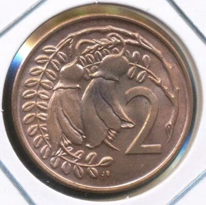 New Zealand 1969 Two Cents 2c Elizabeth II - Choice Uncirculated - Picture 1 of 3