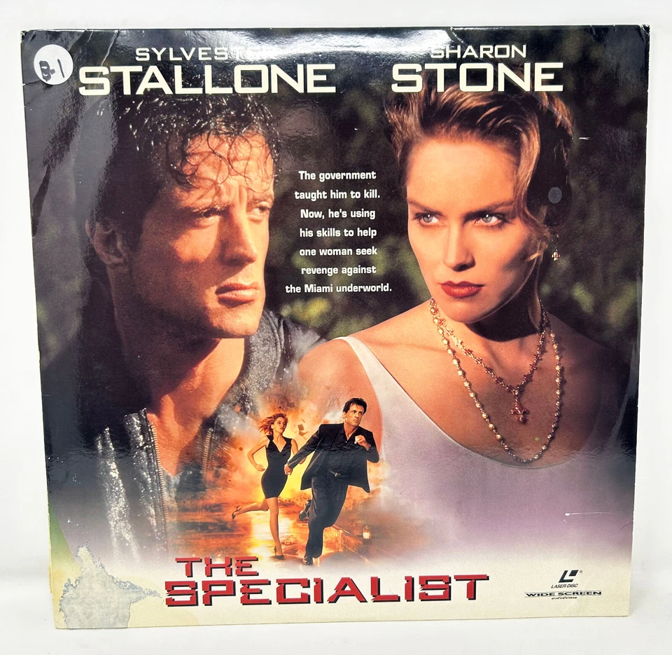 The Specialist Laserdisc 13574 Widescreen LD WS Sylvester Stallone Sharon Stone - Image 1 of 3