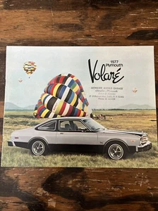 Vintage 1977 Plymouth Volare Sales Brochure Salesmen Dealership Catalog - Picture 1 of 13