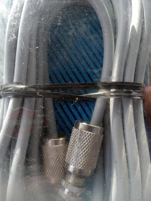 BELDEN 18ft RG8X,MINI 8 CB, Ham Radio Coax Cable, Amphenol Pl259's  95% SHIELDED - Image 1 of 4