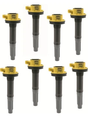 Accel Ignition Coil Pack Super Coil Coil-On-Plug 38000V Yellow Ford (140060-8) - Image 1 of 4