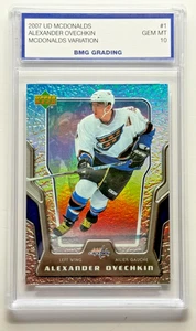 2007 Upper Deck McDonalds Alexander Ovechkin #1 Foil Card BMG 10 - Capitals - Bild 1 von 2