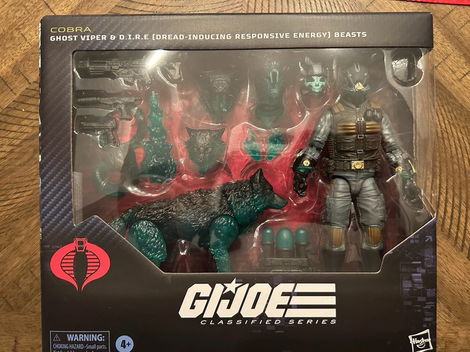 GI Joe Classified #170 Cobra Ghost Viper & D.I.R.E. Beasts Walmart Exclusive - Image 1 of 1