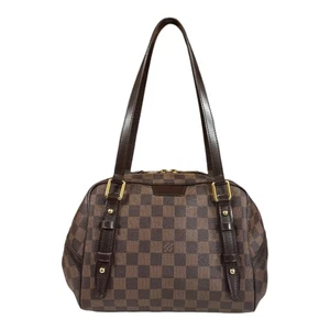 LOUIS VUITTON Shoulder Bag N41157 Damier canvas Damier Rivington PM used - Picture 1 of 12