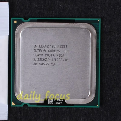 Intel Core 2 Duo E6550 SLA9X 2.33GHz HH80557PJ0534MG CPU Processor LGA775 4/1333 - Image 1 of 2