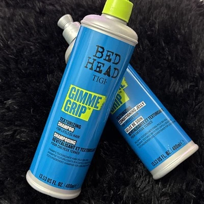 TIGI ~ Cabezal de cama ~ Champú texturizante y gelatina acondicionadora ~ Juego de 2 ~ 13,53 fl oz Foto 1 de 3