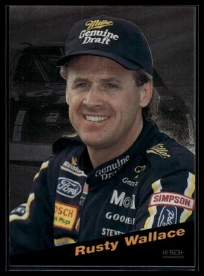 1995 Hi-Tech 1994 Brickyard 400 #BY4 Rusty Wallace Top 10 (car) - Image 1 of 2