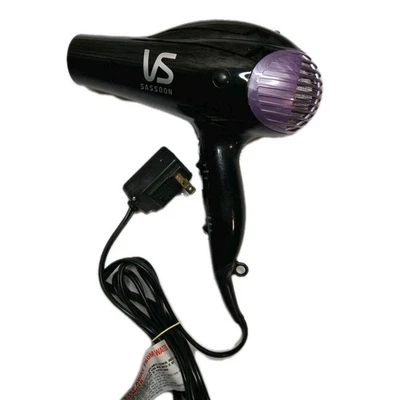 Vidal Sassoon Hair Dryer VS781 Black/Purple - Image 1 of 4