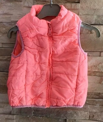 Doudoune sans manche corail Taille 5 ans/110 cm Vert Baudet - Photo 1/4