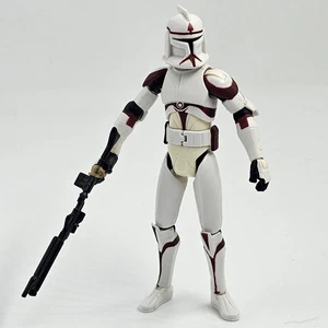Star Wars Loose Clone Wars CW Coruscant Clone Trooper (Rifle) - Imagen 1 de 2