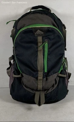 Mochila de viaje clásica con correa para el hombro ajustable gris azul Kelty bolsillos exteriores Foto 1 de 4