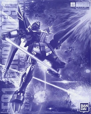 Bandai MG 1/100 Gundam F91 Ver.2.0 (Harrison Madin Custom) Mobile Suit Model Kit - Image 1 of 4