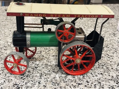 ВИНТАЖНЫЙ 1977 — паровой трактор Mamod TE1A — тяговый двигатель — Англия — ОЧЕНЬ ХОРОШИЙ! - Изображение 1 из 4