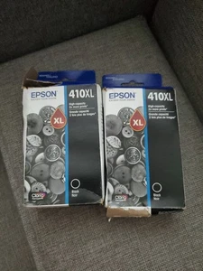 Epson 410XL High Capacity Ink Cartridge Black, T410XL020-S, Set of 2 - Zdjęcie 1 z 6