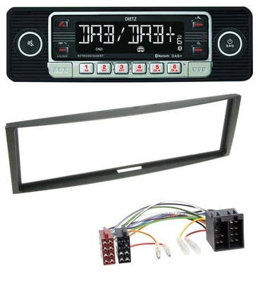Dietz USB DAB MP3 Bluetooth Autoradio für Renault Megane Megane Scenic Modus Cli - Bild 1 von 4