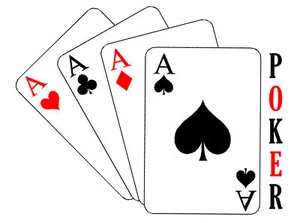 TRANSFER STAMPA MAGLIETTA T-SHIRT POKER CARTE DA GIOCO! - Photo 1/1