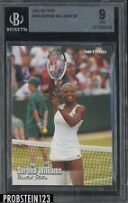 2003 Netpro Tennis #100 Serena Williams RC Rookie SP BGS 9 MINT