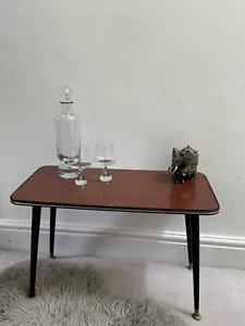 Vintage Mid Century Coffee Table Dancette Legs Retro 60's Atomic - Picture 1 of 7