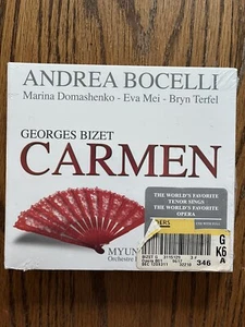 New Andrea Bocelli - Georges Bizet, Carmen Double Disc CD 2010 Decca Sealed - Picture 1 of 2