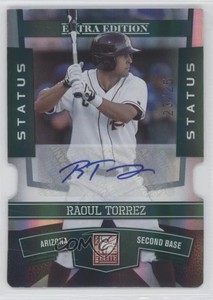 2010 Donruss Elite Extra Edition /25 Raoul Torrez #43 Auto