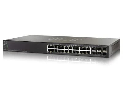 CISCO DESIGNED Remanufactured SG500-28 28-Port Gigabit Stackable Managed Switch - Image 1 of 2