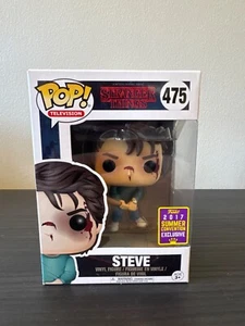Funko Pop! Vinyl: Stranger Things - Steve Harrington - 2017 SDCC Exclusive #475 - Picture 1 of 2