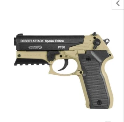 GAMO PT-80 “DESERT ATTACK” LIMITED EDITION  VERY RARE HARD TO FIND!! - Image 1 of 4