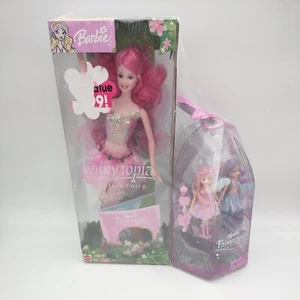 Neu im Karton Mattel Barbie Fairytopia Sparkle Fairy rosa Puppe & 2 Blütenblätter Pixies Feen - Bild 1 von 12