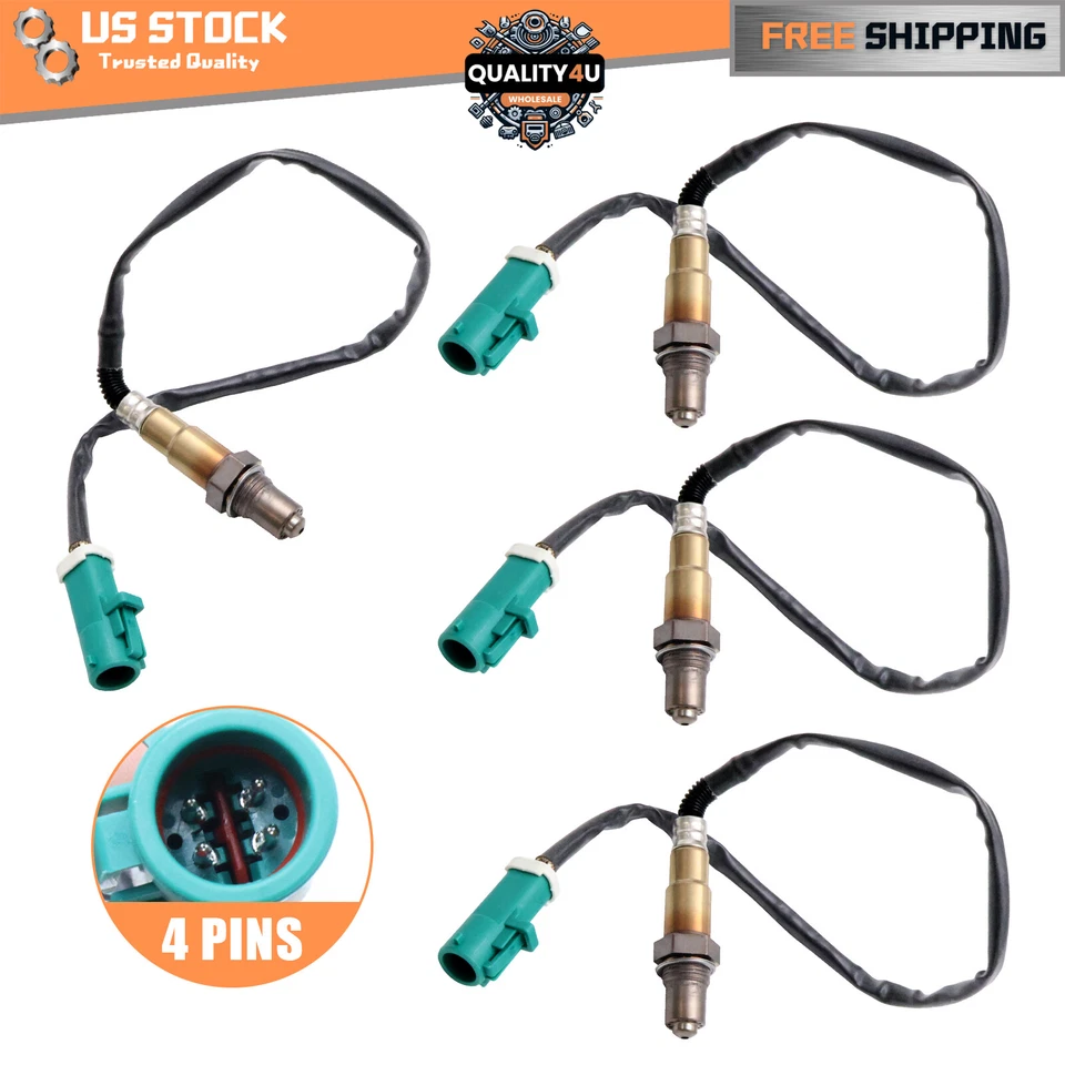 For Ford Lincoln Mazda 4pcs Downstream and Upstream O2 Oxygen Sensor Kit 1067580 - Изображение 1 из 4