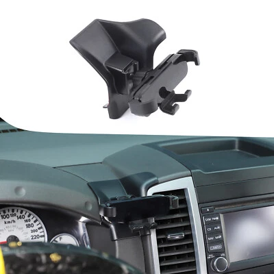 For Nissan Frontier 2009-2017 Car Center Console Air Vent Phone Holder Black — 第 1/4 张图片