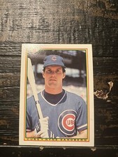 1990 Bowman Ryne Sandberg 2005 HOF Hall of Fame Chicago Cubs
