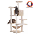 Armarkat Real Wood 72&quot; Beige Cat Tree SratchIng Post A7202