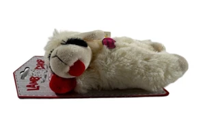 Lamb Chop Pet Squeaker Multipet Plush Dog Toy Adorable Cuddle Chew Play Fetch 6" - Picture 1 of 10