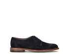 Shoes Antico Mastro Man Lace Up Blu Natural Leather,Suede 6436-698-103-Bl