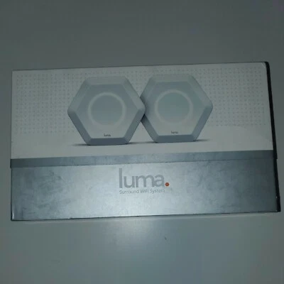 Luma Whole Home WiFi (2 Pack - White) NEW / UNUSED! - FAST FREE SHIPPING! - Image 1 of 4