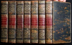 1824 SIR WALTER SCOTT POETICAL WORKS 7 VOLS COMPLETE AMERICAN ED. ILLUSTRATED - Picture 1 of 9