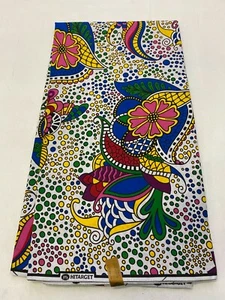 Elegant & Stunning African Ankara Wax Print,100% Cotton, Sell by 6 Yards - Picture 1 of 5