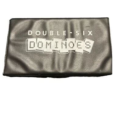 Dominoes Double Six Set Of 28 With Case The United States Playing Card Company - Image 1 of 4