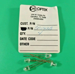 (4 PCS) OPTEK OP593B 890NM PHOTOTRANSISTOR PHOTO SENSOR - Picture 1 of 3