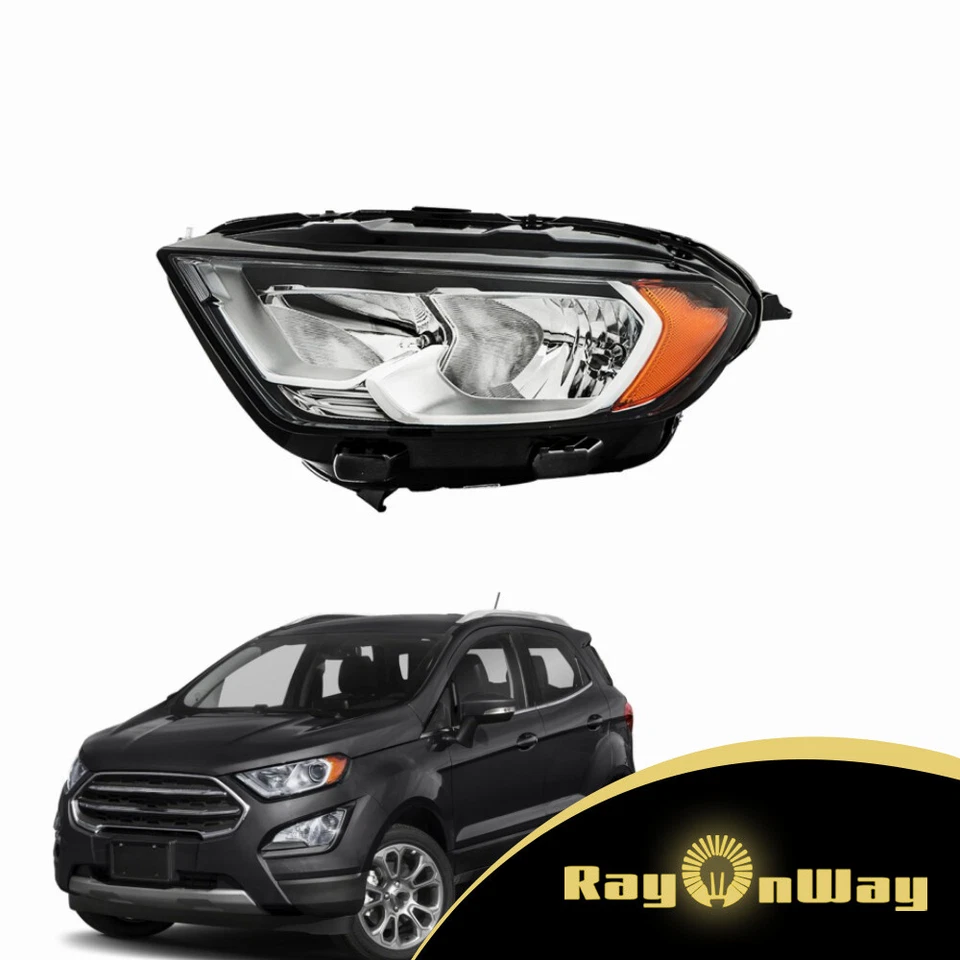 Ford EcoSport 2018 2019 2020 2021 2022 lado izquierdo halógeno sin faro DRL Foto 1 de 4