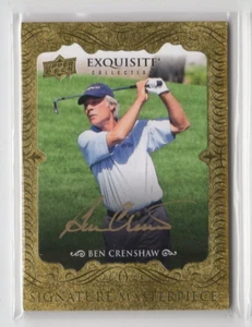 2014 Upper Deck Exquisite Ben Crenshaw Signature Masterpiece Auto - Bild 1 von 1