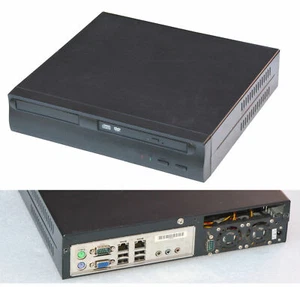 Mini PC CPU 1,5 GHZ -cpu Dvd-Rom 512RAM 80 GB SATA Jetway 7F4K1G5D-PB TC30 - Picture 1 of 1