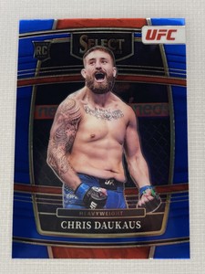 2022 Panini UFC Select Chris Daukaus Base RC Concourse #79 Retail Blue