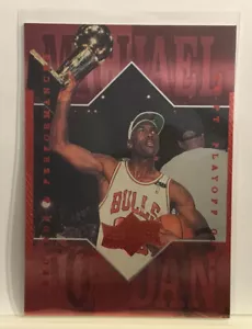 1999 UPPER DECK ATHLETE OF THE CENTURY MICHAEL JORDAN RED #44 BULLS MSK - Picture 1 of 2