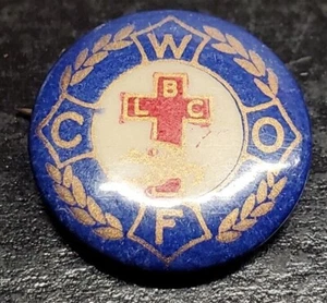 Vintage Rotes Kreuz Pin - LBC - CWOF  - Bild 1 von 5