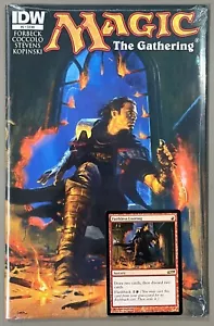 IDW Magic the Gathering #2 Polybagged sellado casi nuevo con tarjeta de saqueo infiel - Imagen 1 de 1